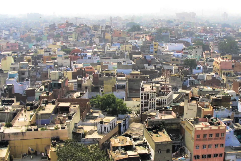 Delhi Skyline